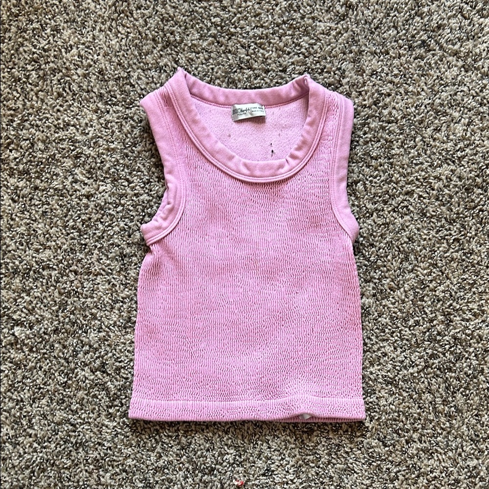 BKE Kids Pink Tank Top